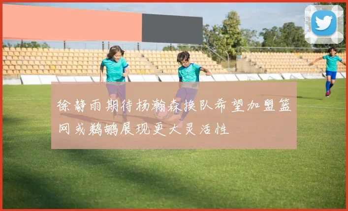 徐静雨期待杨瀚森换队希望加盟篮网或鹈鹕展现更大灵活性